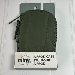 Mine Airpod Case Army Green Carabiner